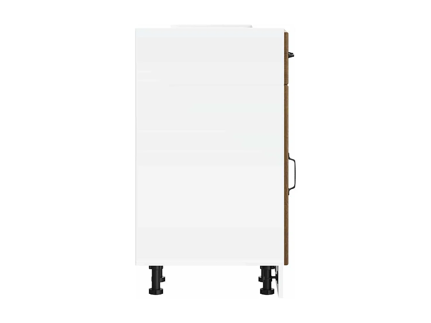 Mobile da cucina Lucca in rovere marrone, legno ingegnerizzato