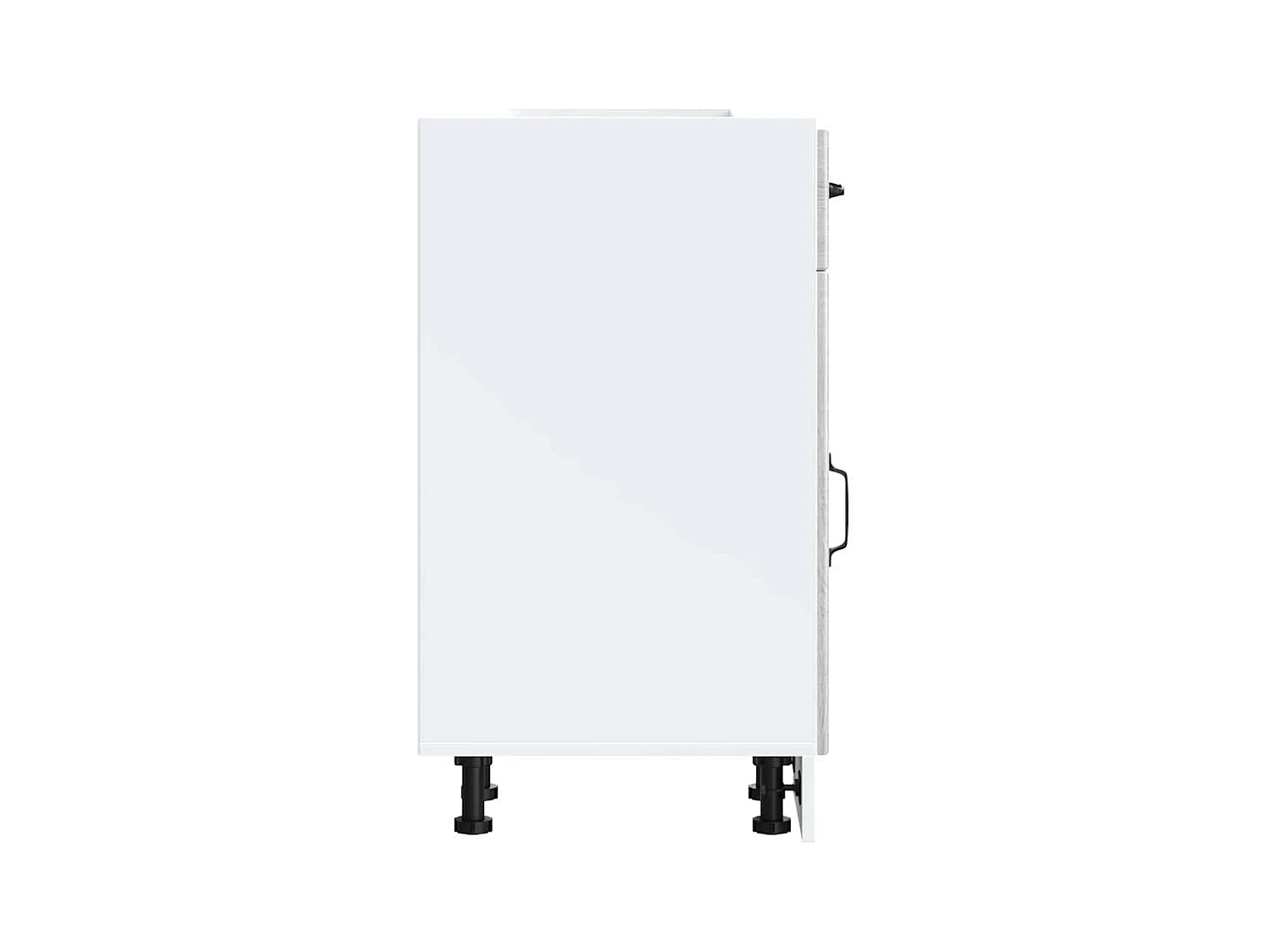 Armoire de cuisine Lucca sonoma gris bois ingénierie