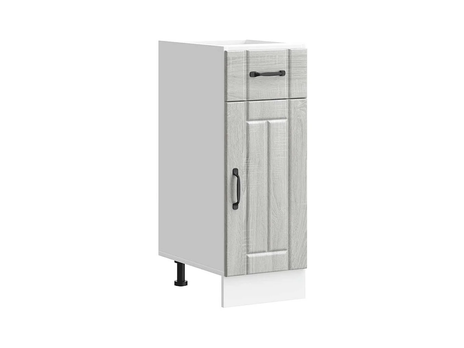 Armoire de cuisine Lucca sonoma gris bois ingénierie