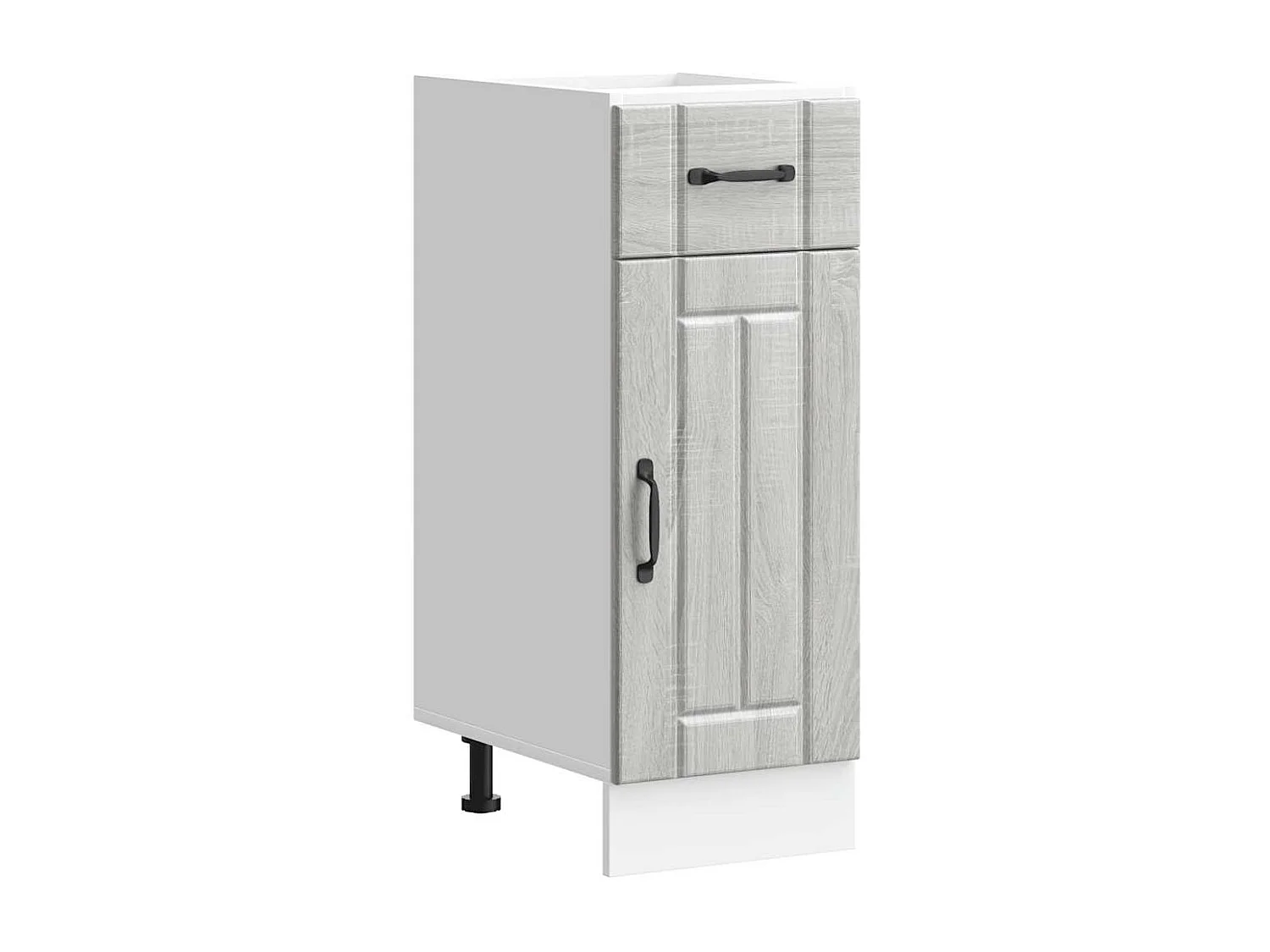 Armoire de cuisine Lucca sonoma gris bois ingénierie