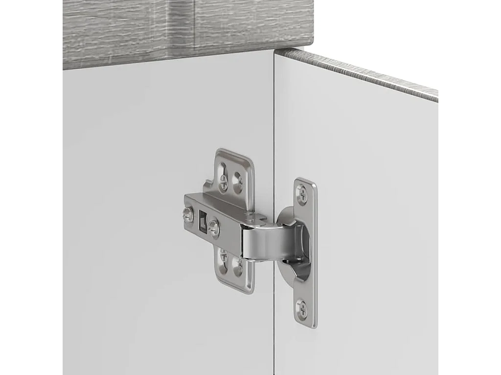 Armoire de cuisine Lucca sonoma gris bois ingénierie