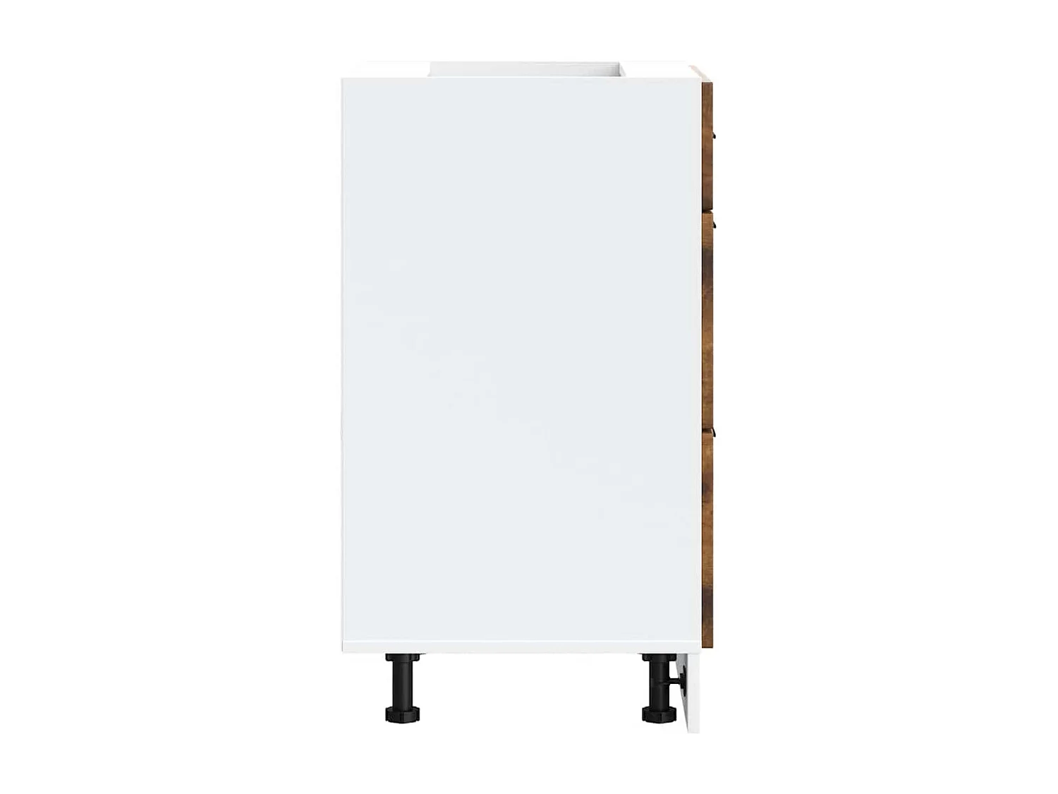 Armoire de cuisine Porto chêne fumé bois d'ingénierie