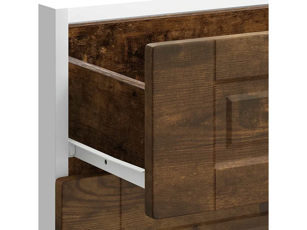 Armoire de cuisine Porto chêne fumé bois d'ingénierie