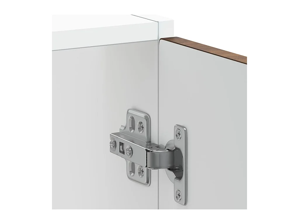 Meuble bas pour évier Kalmar chêne fumé bois d'ingénierie