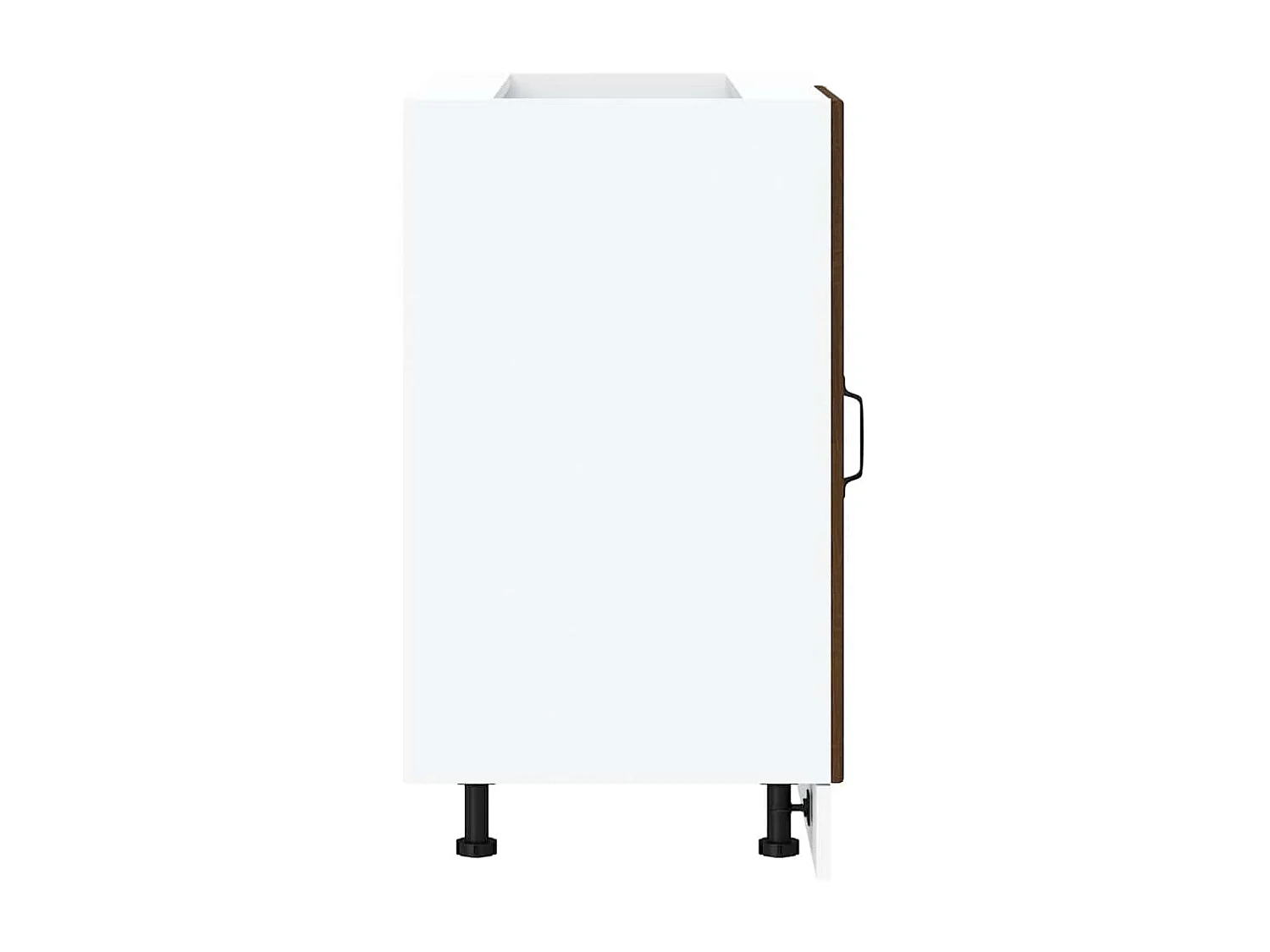 Mueble de cocina Porto de madera de ingeniería de color marrón roble