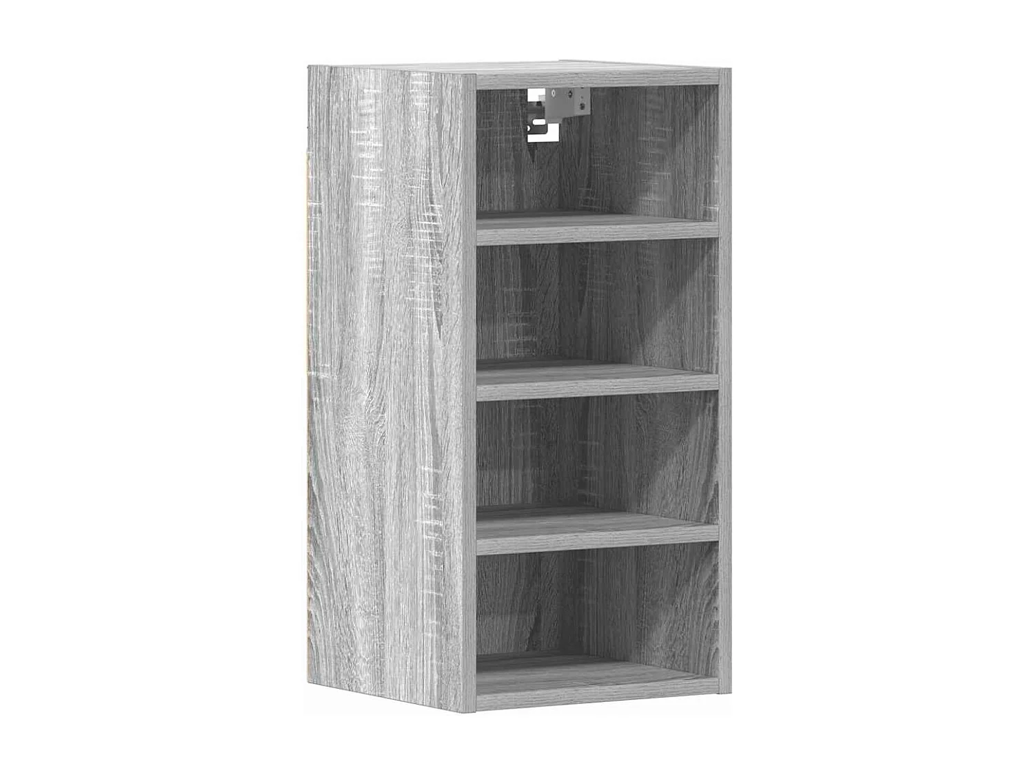 Sonoma grijs hangkast 30x29,5x60 cm bewerkt hout