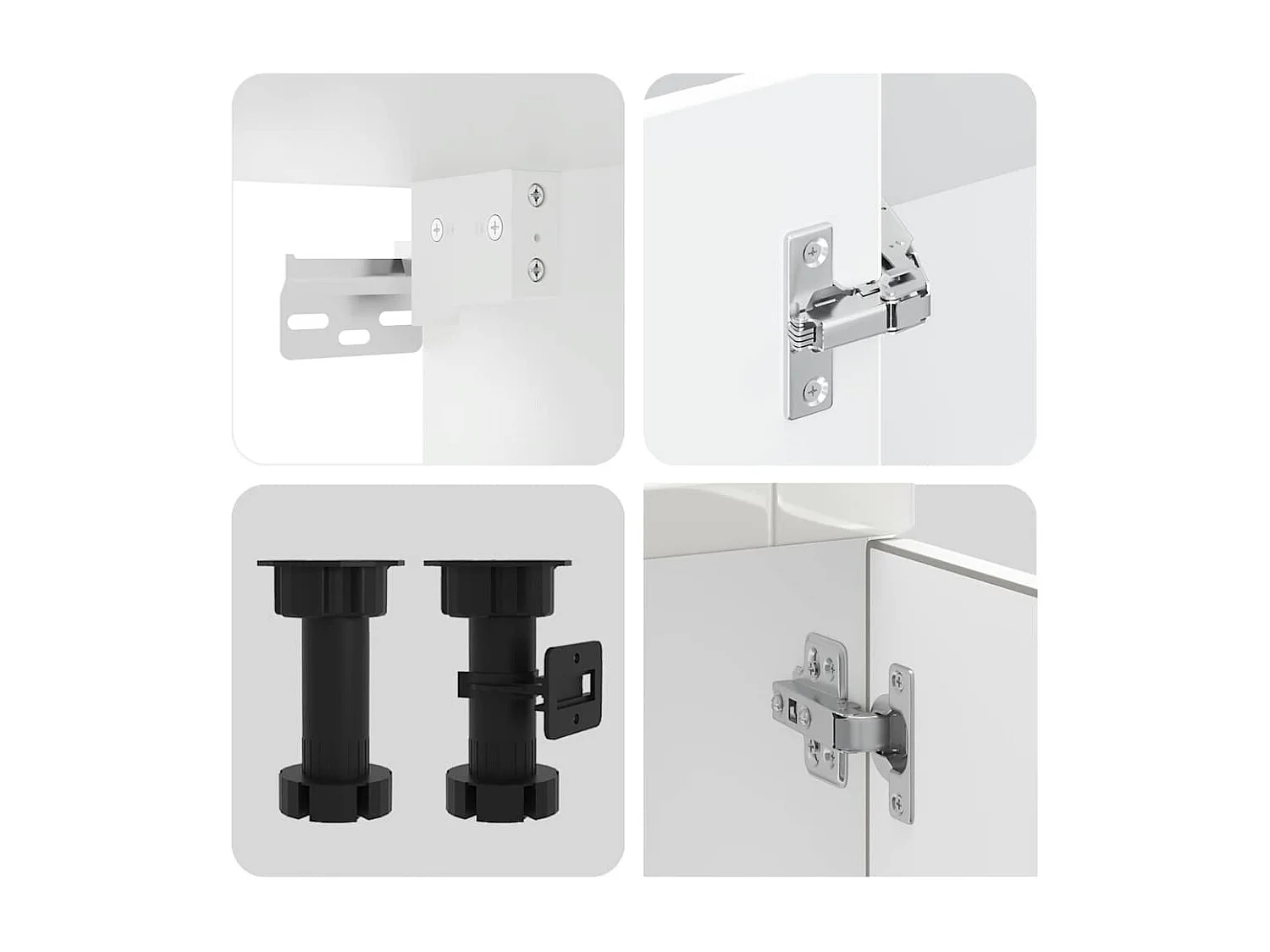 Ensemble d'armoires de cuisine 14 pcs Porto bois d'ingénierie