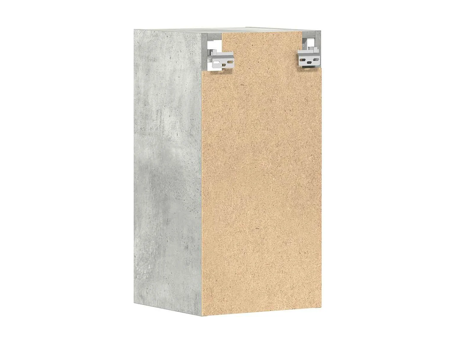Armoire suspendue gris béton 30x29,5x60 cm bois d'ingénierie