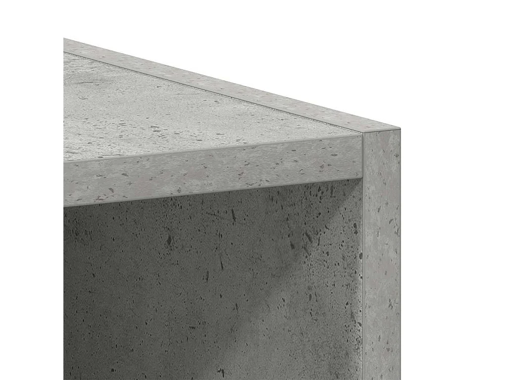 Armoire suspendue gris béton 30x29,5x60 cm bois d'ingénierie