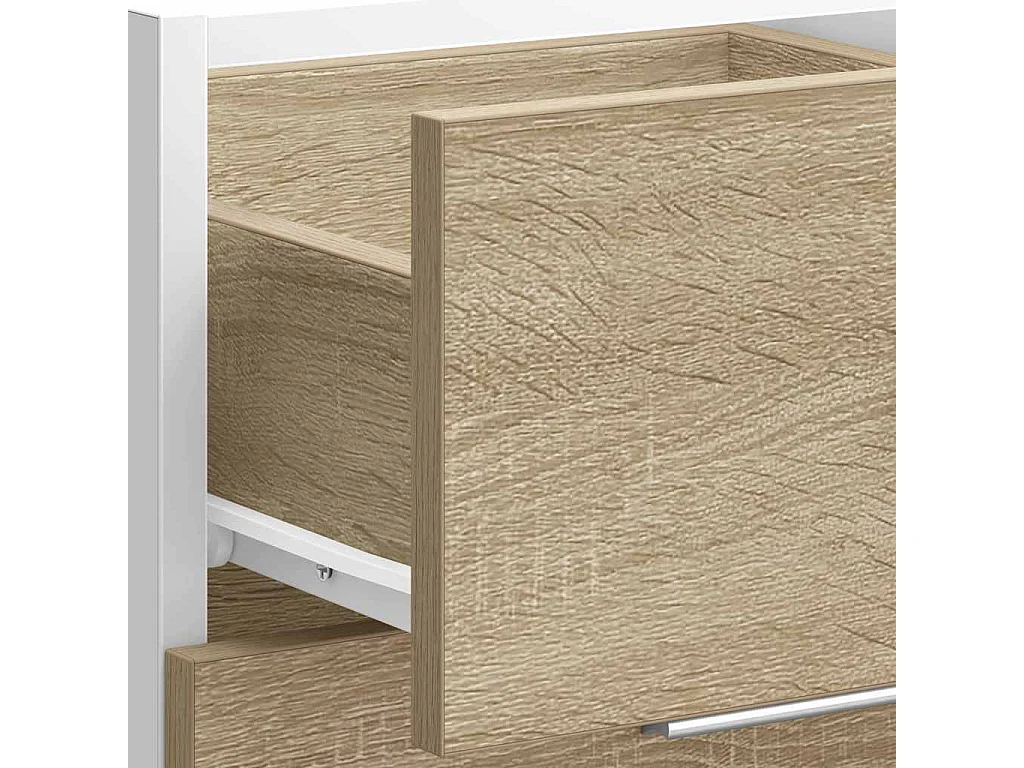 Móvel de chão em carvalho Sonoma 40x46x81,5cm madeira de engenharia