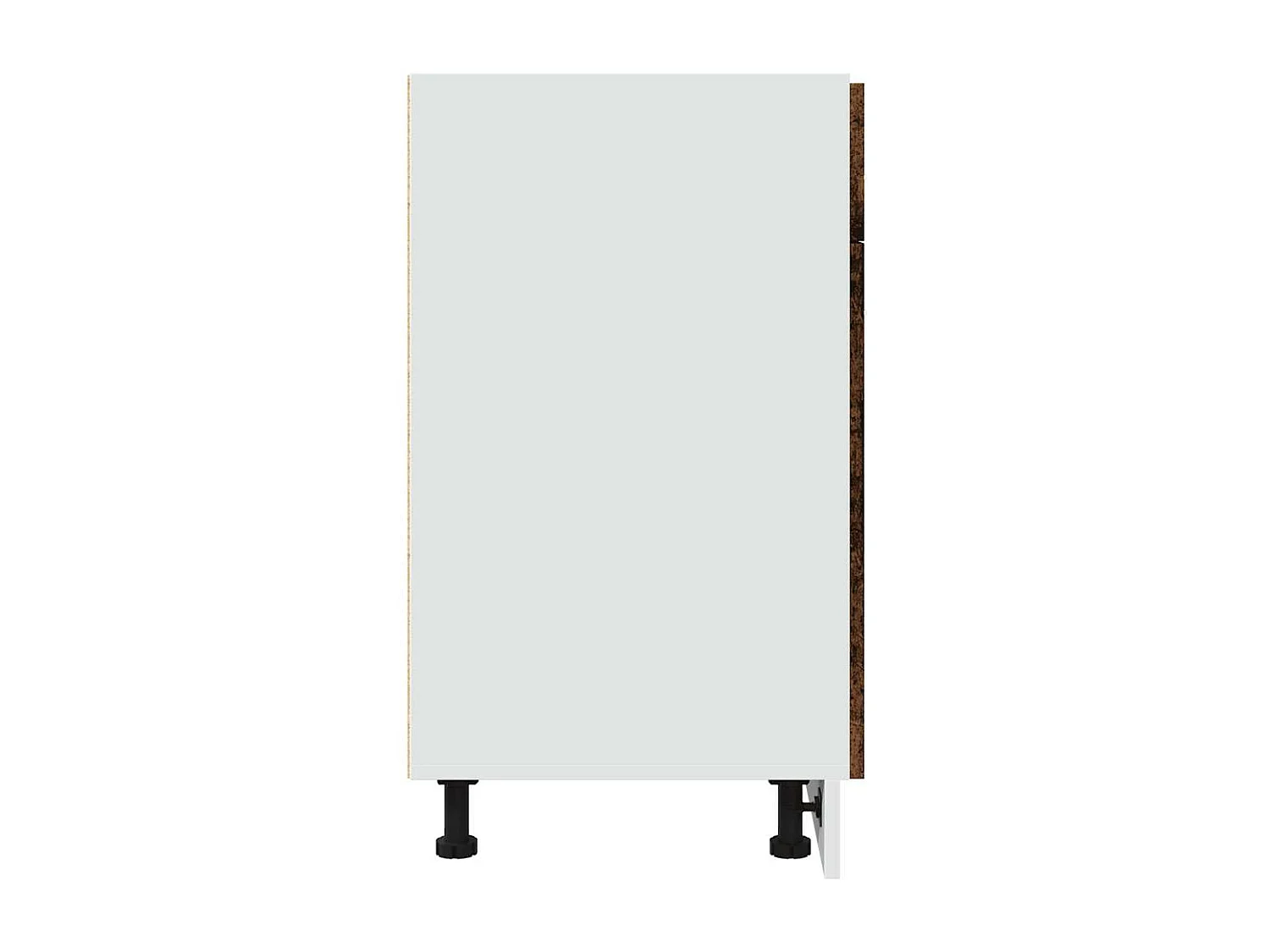 Armoire de plancher à tiroir vieux bois 80x46x81,5 cm