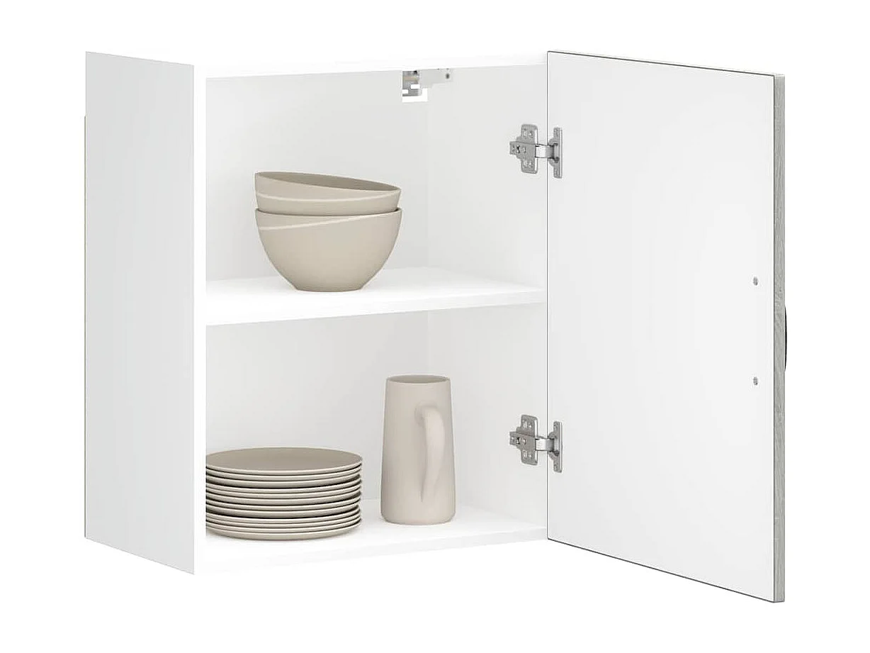 Lucca Sonoma Grey Engineered Wood keukenwandkast