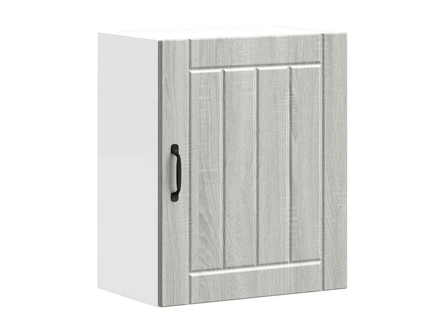 Armoire murale de cuisine Lucca sonoma gris bois ingénierie