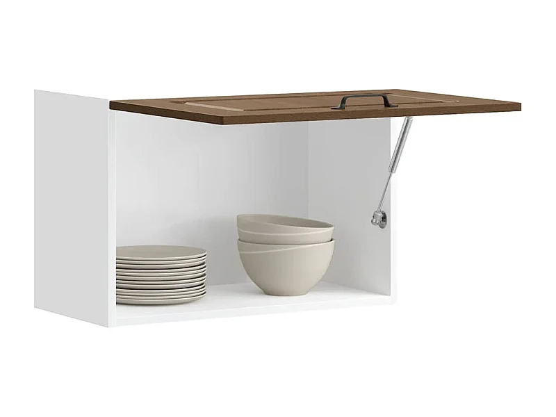 Mobile da cucina Kalmar in rovere marrone, legno ingegnerizzato