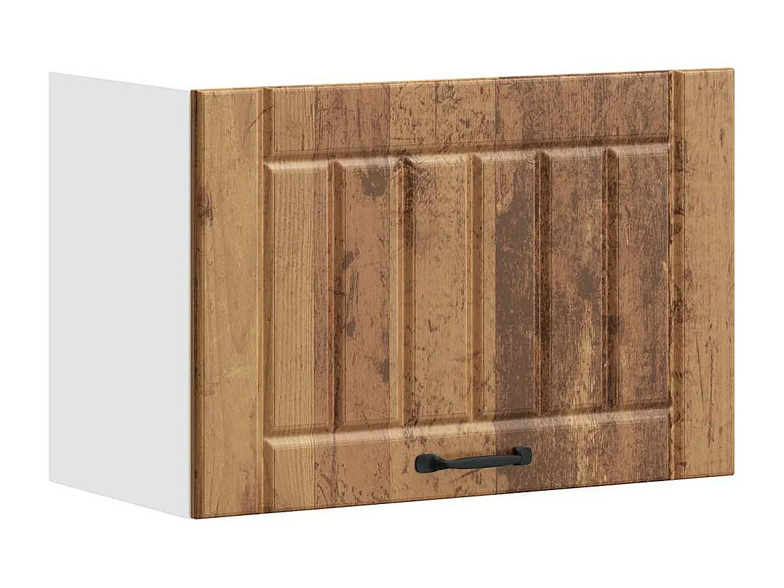 Armoire murale de cuisine Lucca vieux bois bois ingénierie