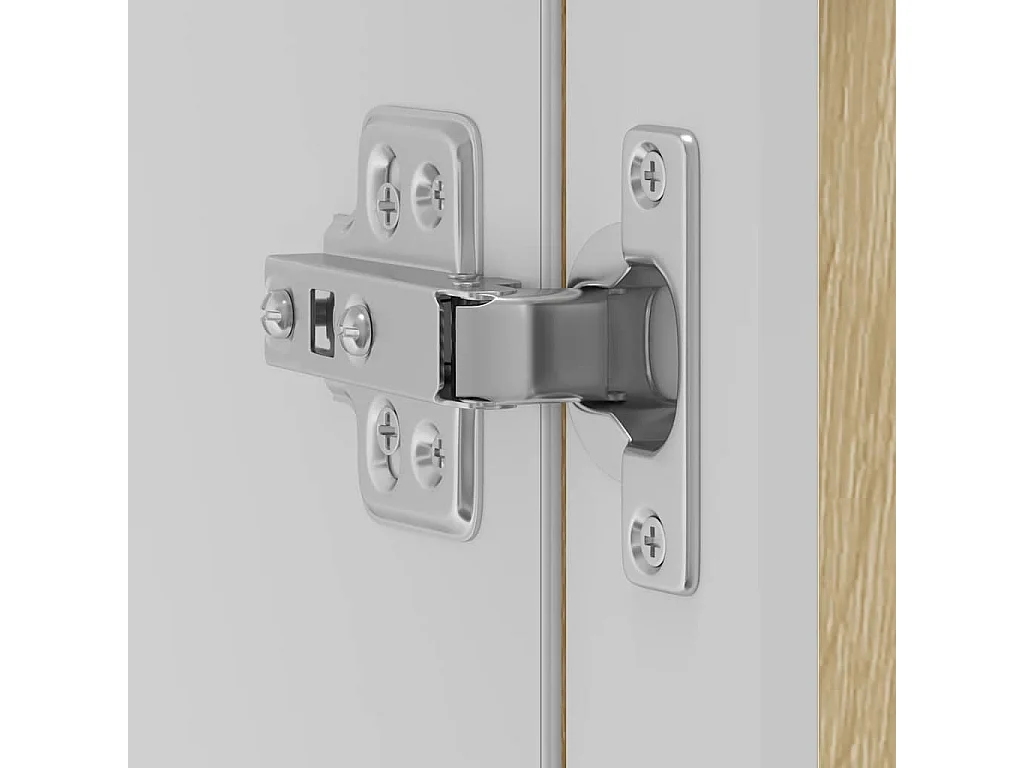 Armoire murale de cuisine et porte en verre Porto chêne sonoma