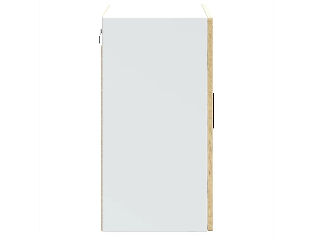 Armoire murale de cuisine et porte en verre Porto chêne sonoma