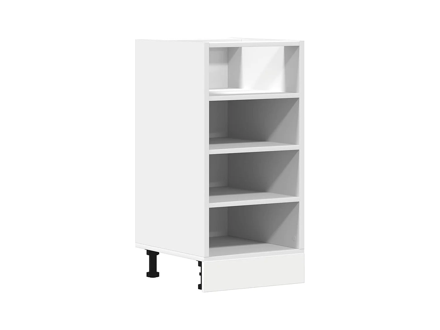 Armoire de plancher blanc 40x44,5x81,5 cm bois d'ingénierie