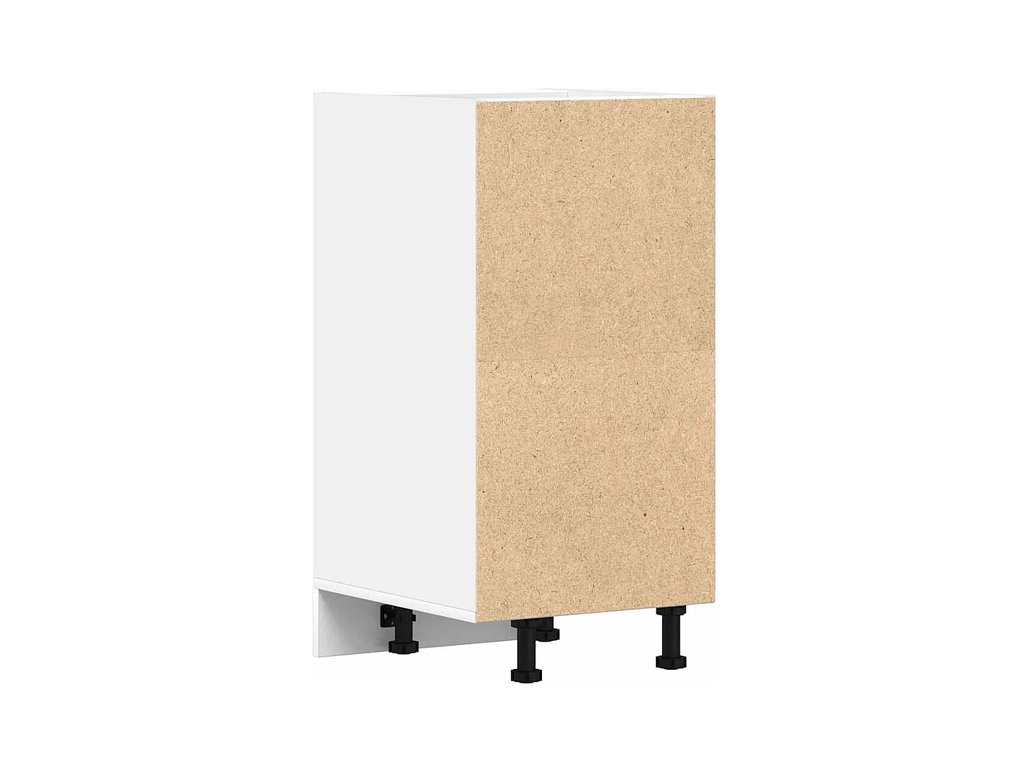 Armoire de plancher blanc 40x44,5x81,5 cm bois d'ingénierie