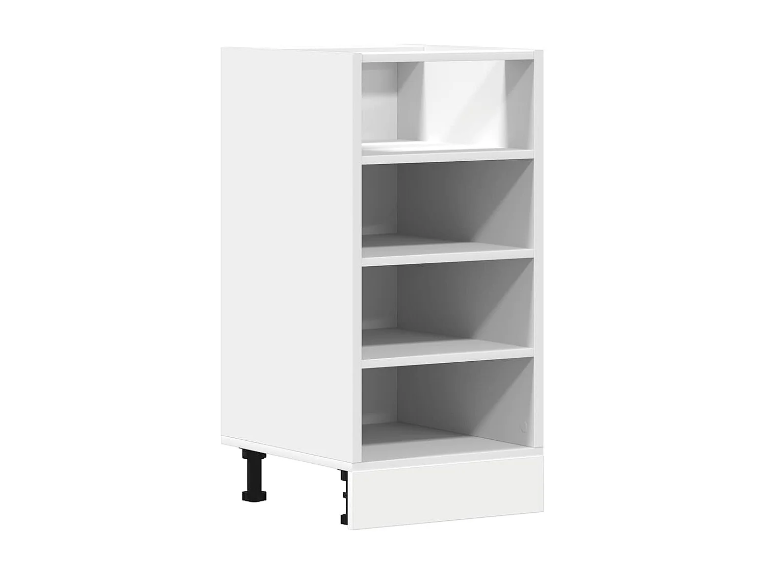 Armoire de plancher blanc 40x44,5x81,5 cm bois d'ingénierie