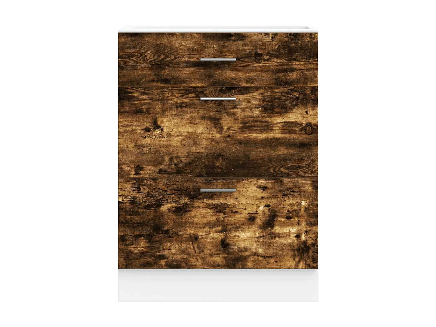 Armoire de cuisine chêne fumé bois d'ingénierie