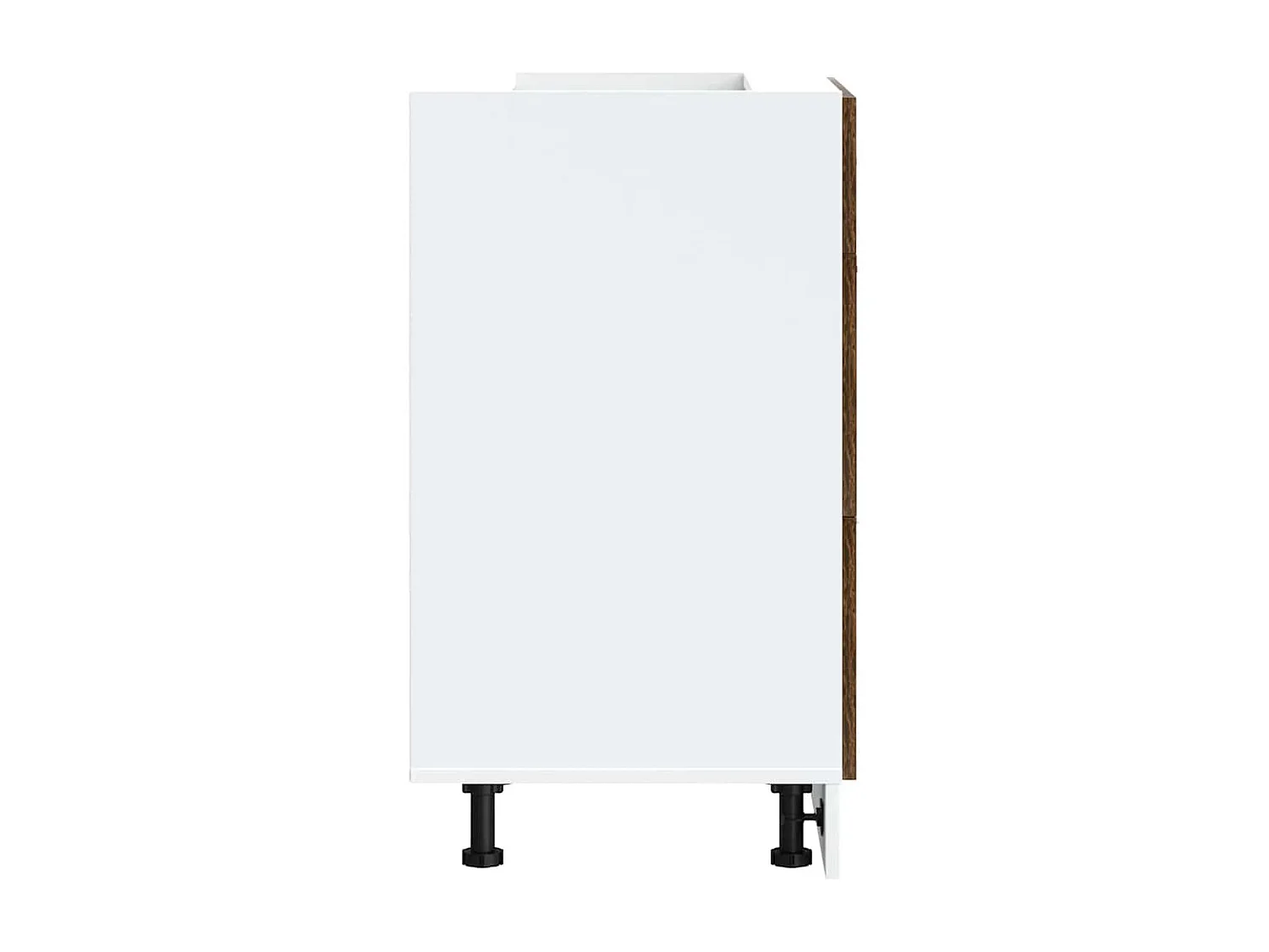 Armoire de cuisine chêne fumé bois d'ingénierie