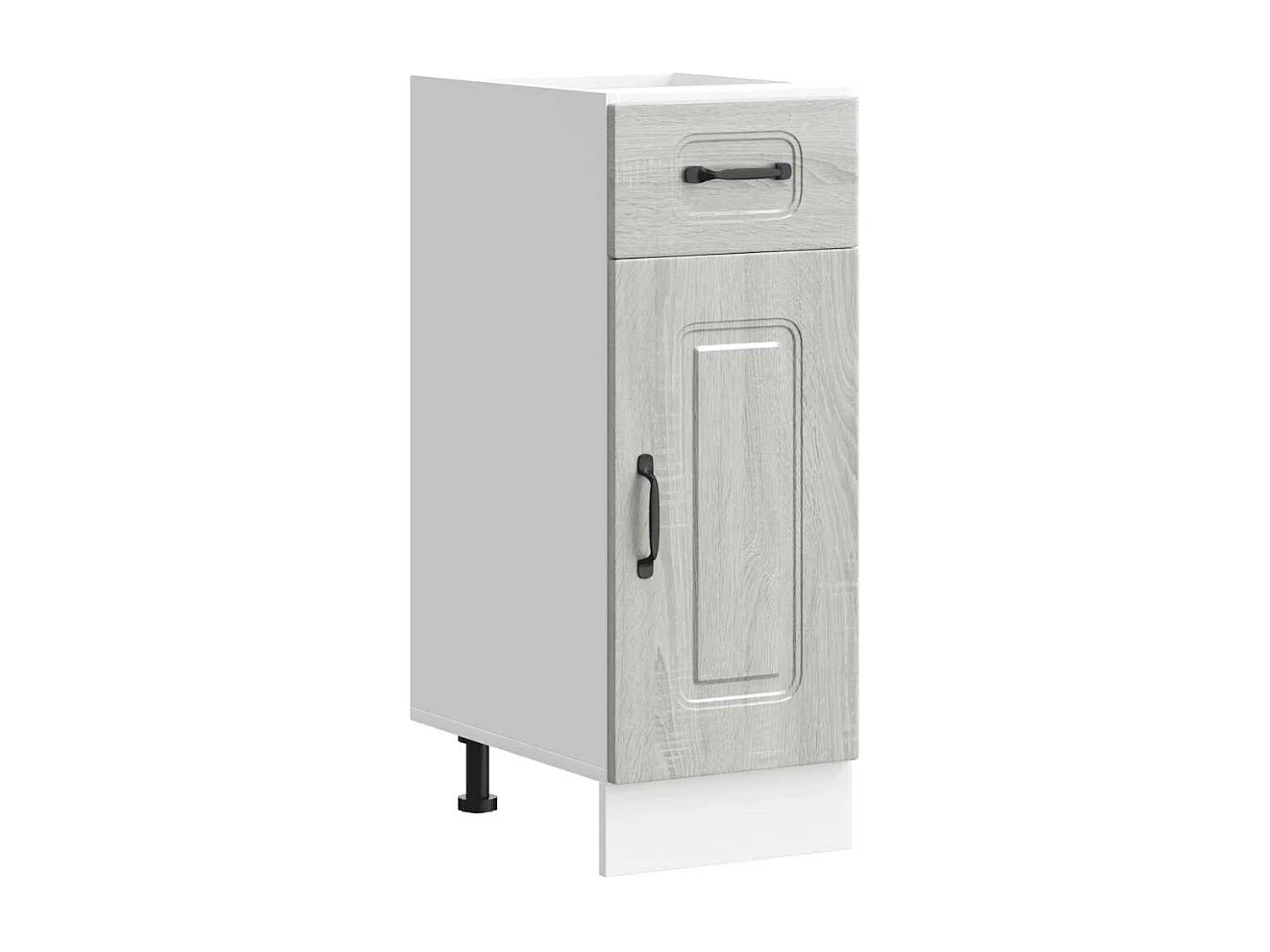 Armoire de cuisine Kalmar sonoma gris bois d'ingénierie
