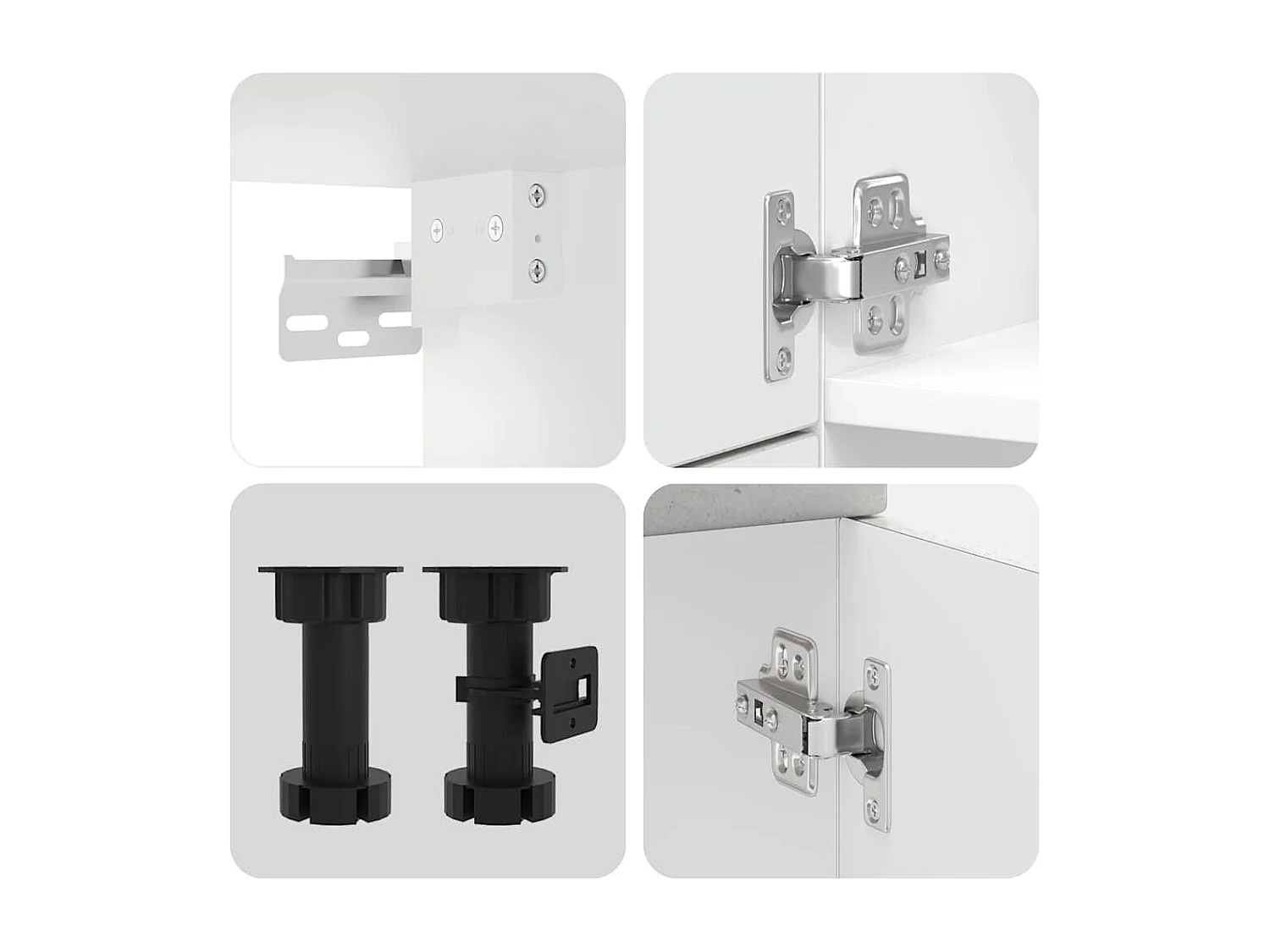 Ensemble d'armoires de cuisine 7 pcs Kalmar bois d'ingénierie