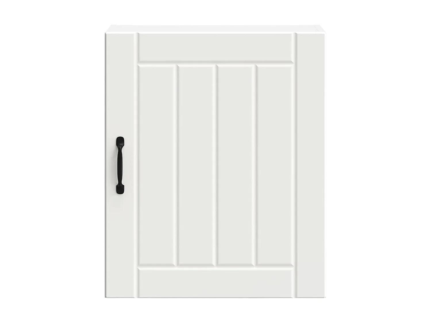 Armoire murale de cuisine Lucca blanc bois d'ingénierie