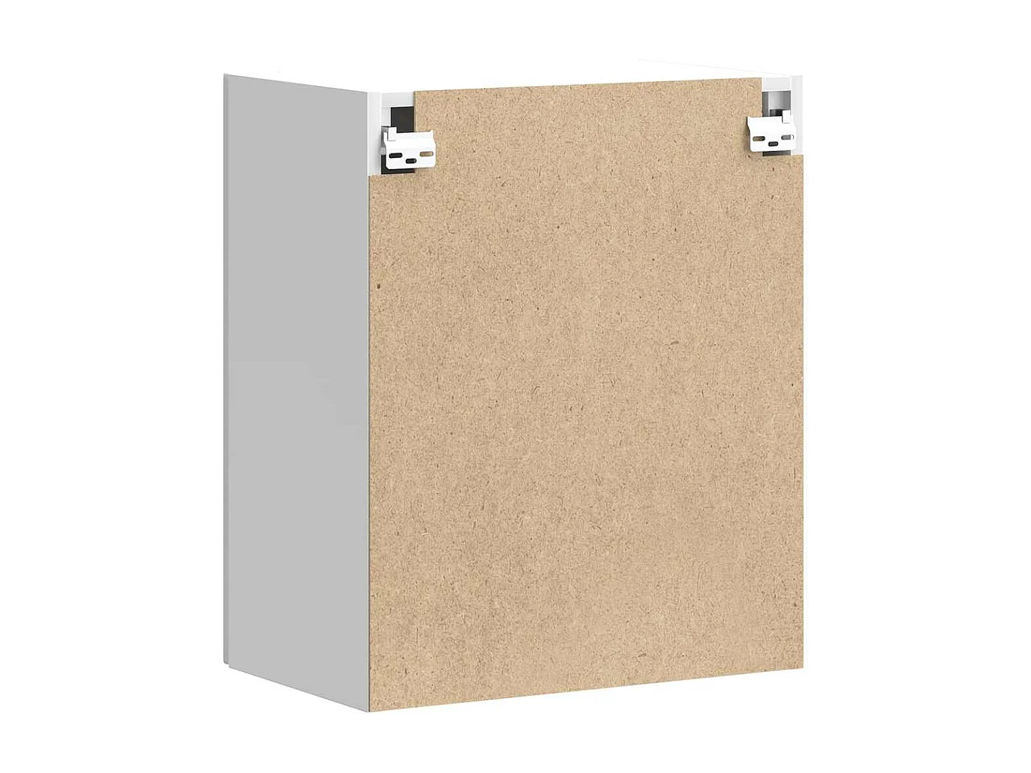 Armoire murale de cuisine Lucca blanc bois d'ingénierie