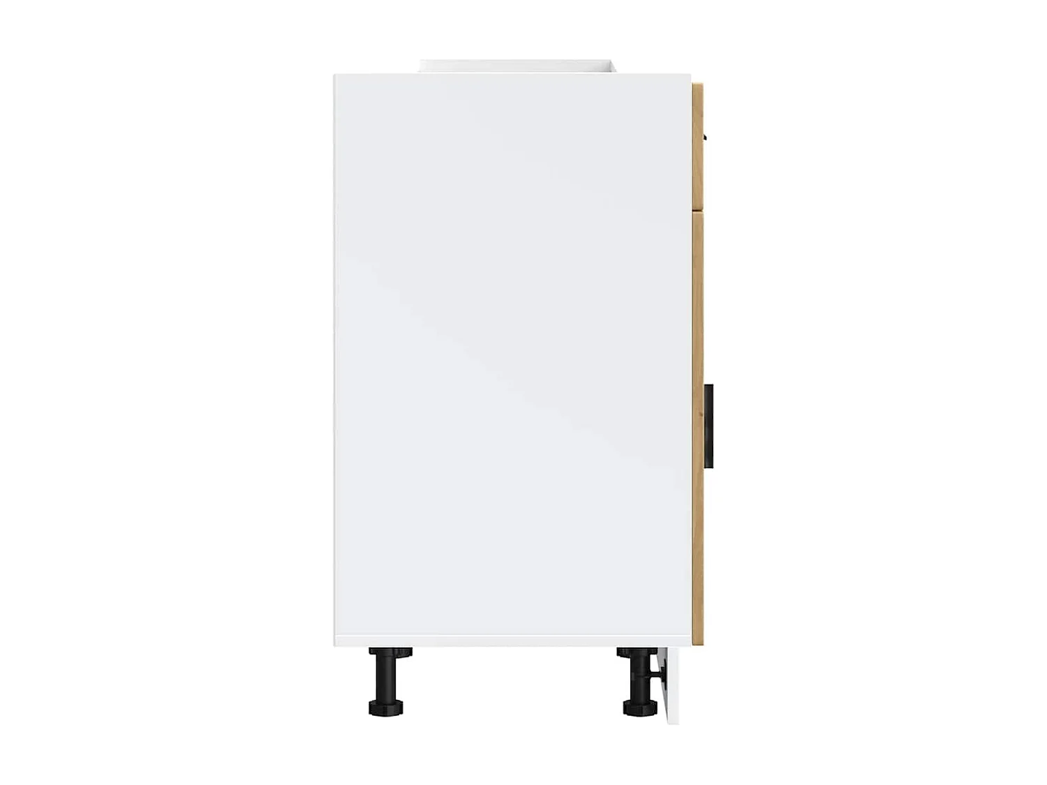 Mueble de cocina Porto fabricado artesanalmente en madera de roble