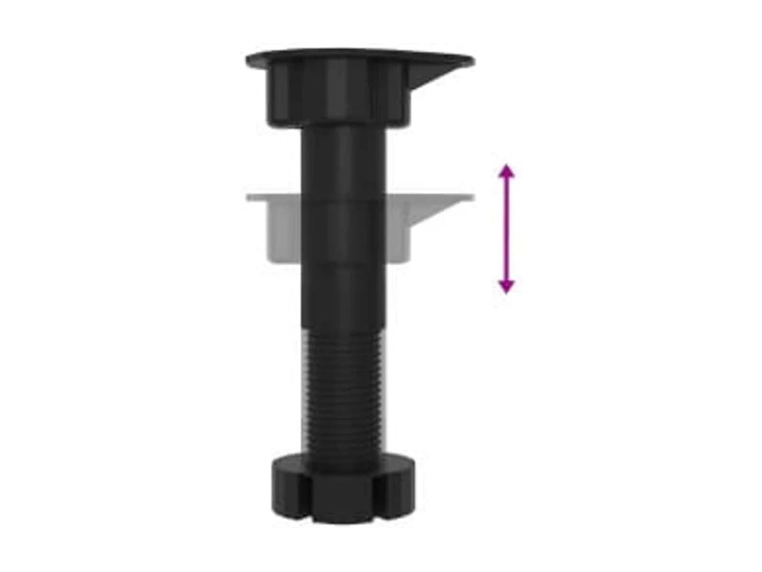 Mobile microonde Sonoma grigio 60x57x207 cm