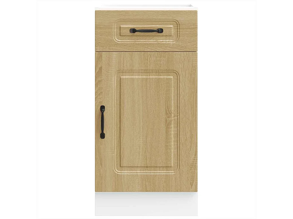 Armoire de cuisine Kalmar chêne sonoma bois d'ingénierie