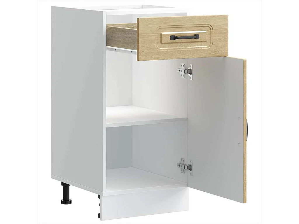 Armoire de cuisine Kalmar chêne sonoma bois d'ingénierie