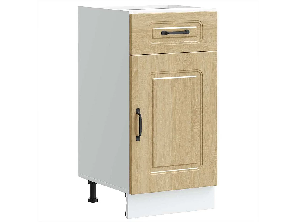 Armoire de cuisine Kalmar chêne sonoma bois d'ingénierie