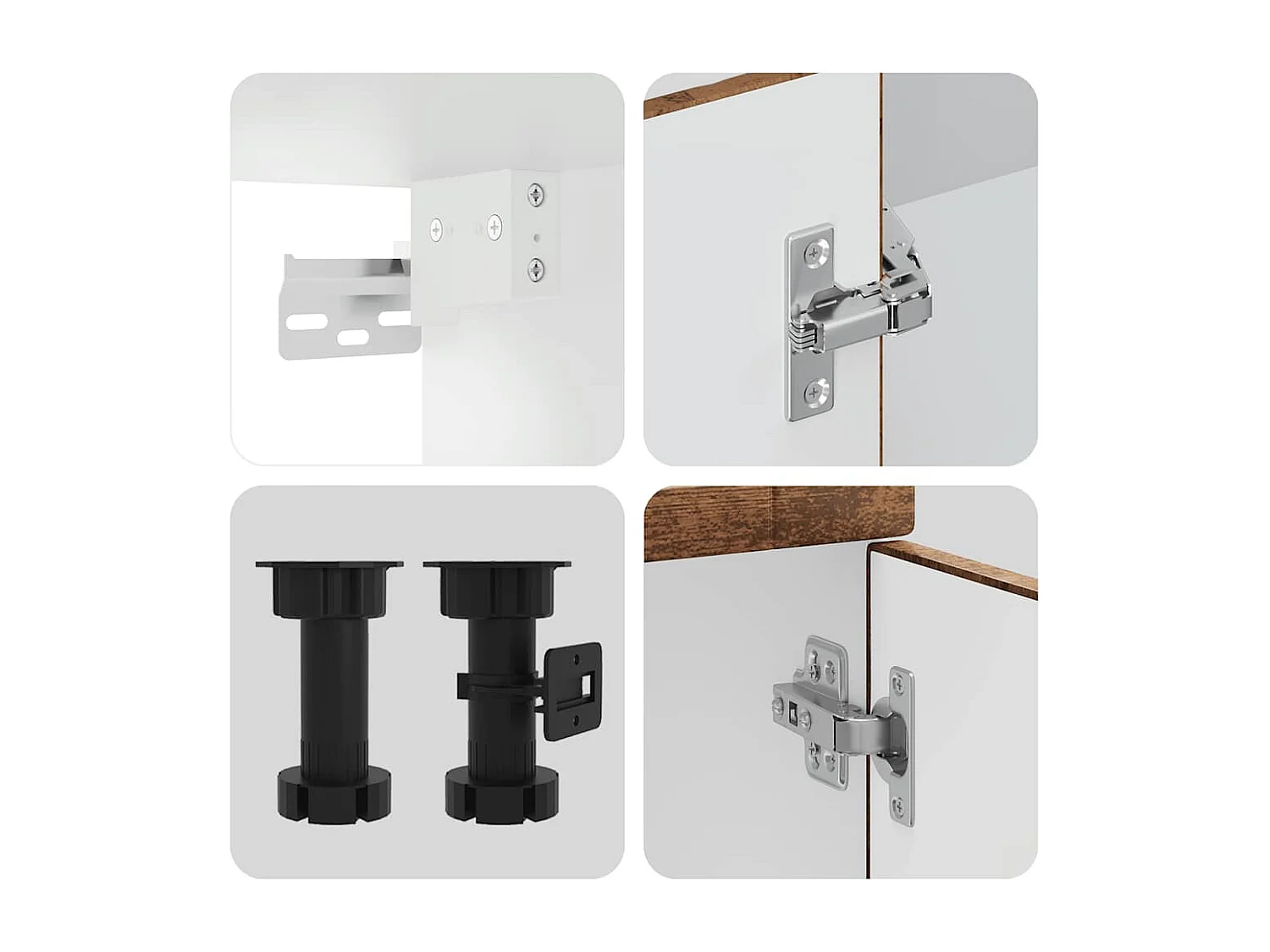 Porto 11-teiliges Küchenschrank-Set aus Holzwerkstoff