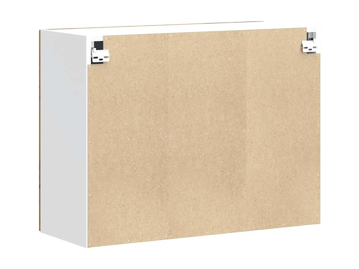 Armoire murale de cuisine Lucca vieux bois bois ingénierie