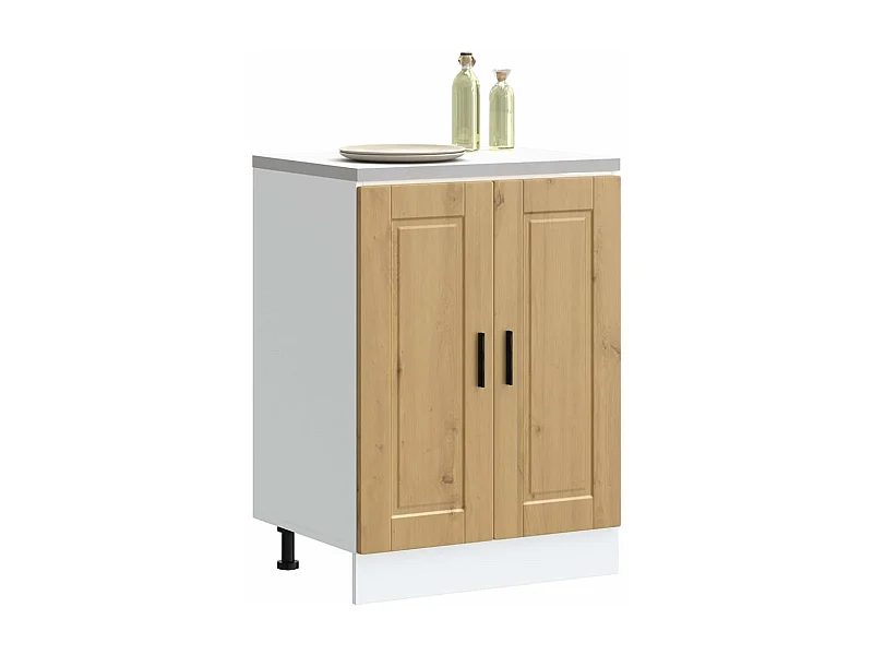 Porto Küchenschrank handgefertigt aus Eichenholz