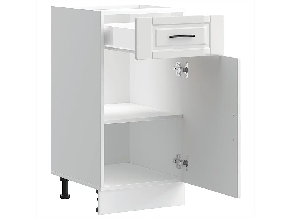 Mobile da cucina in legno ingegnerizzato lucido bianco Porto