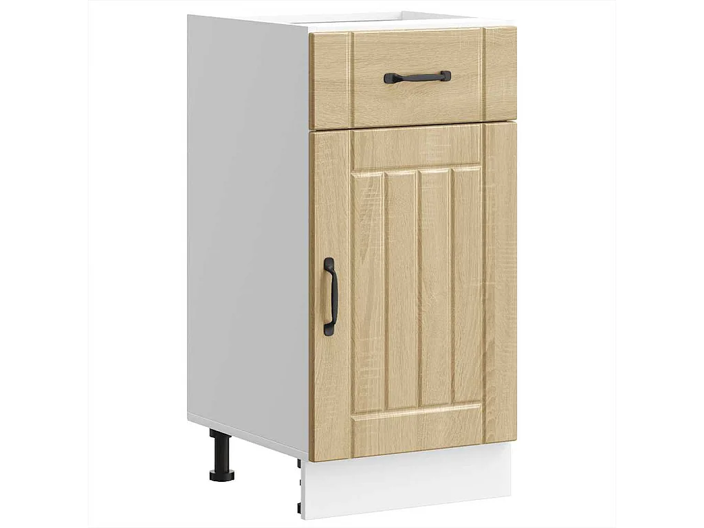 Armoire de cuisine Lucca chêne sonoma bois ingénierie