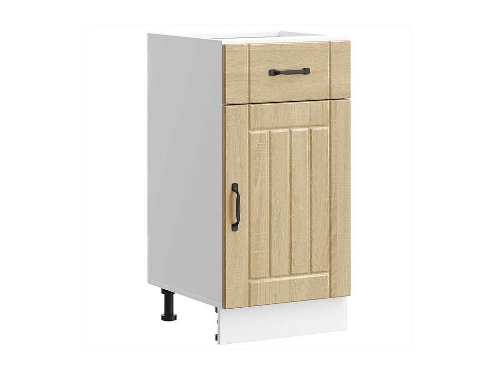 Armoire de cuisine Lucca chêne sonoma bois ingénierie