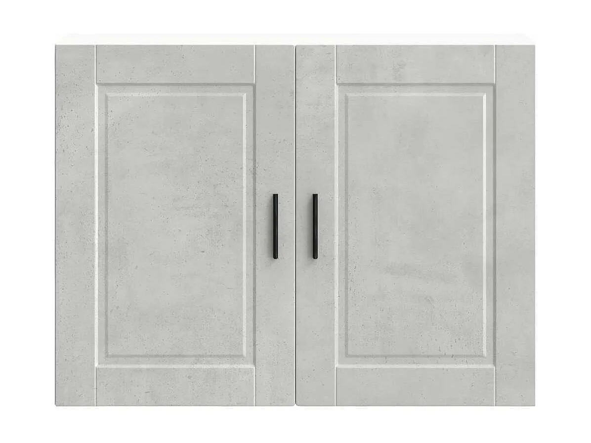 Mobile da cucina in legno ingegnerizzato grigio cemento Porto