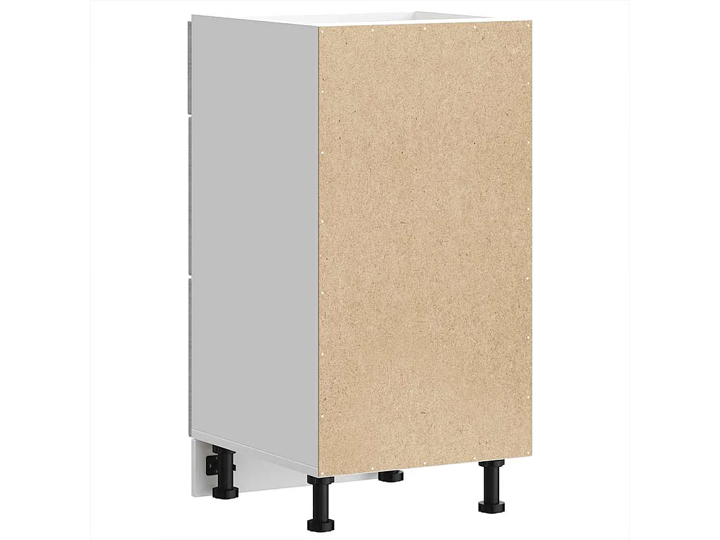 Armoire de plancher sonoma gris 40x46x81,5 cm bois d'ingénierie