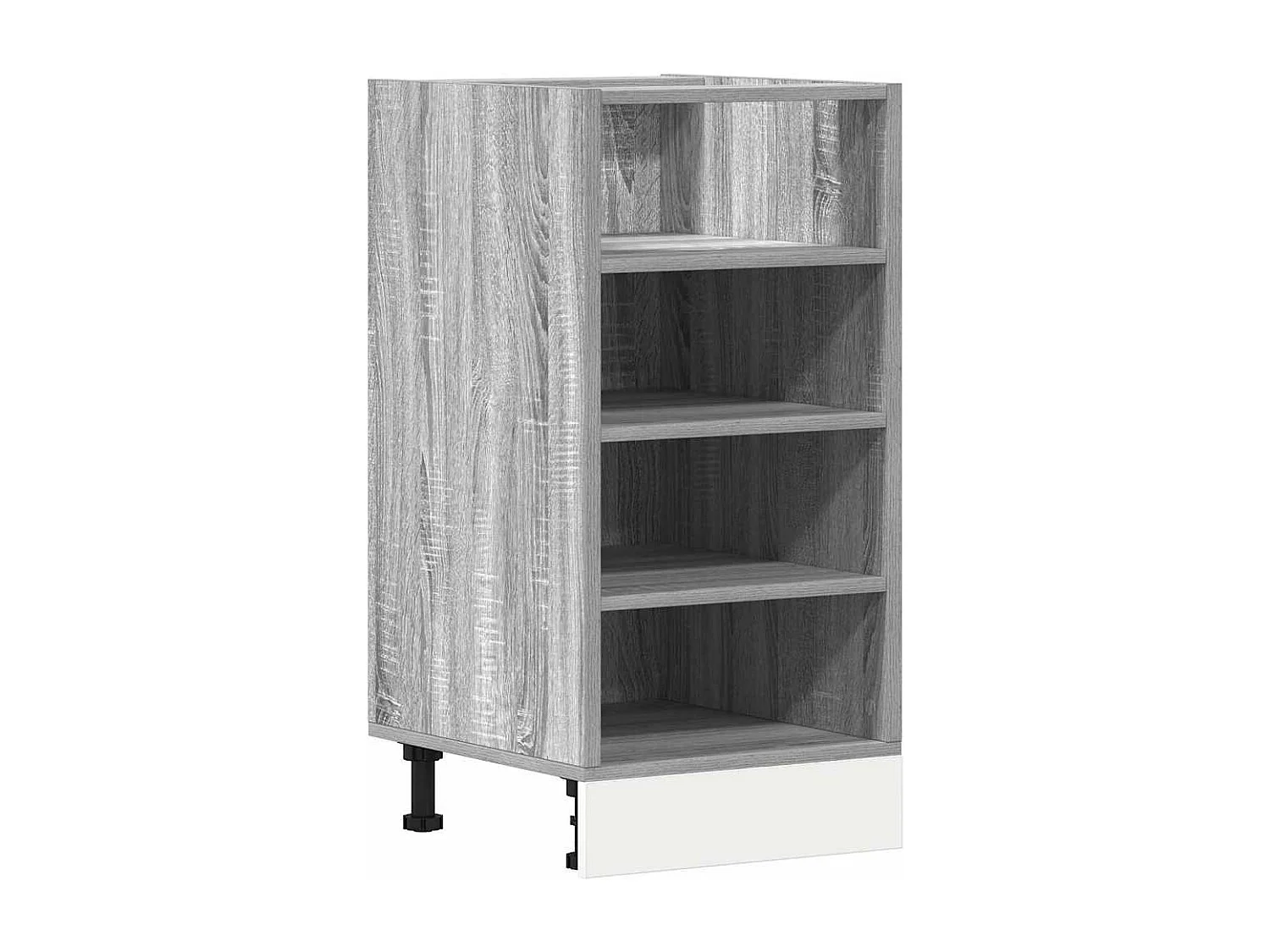 Armoire de plancher sonoma gris 40x44,5x81,5 cm bois ingénierie