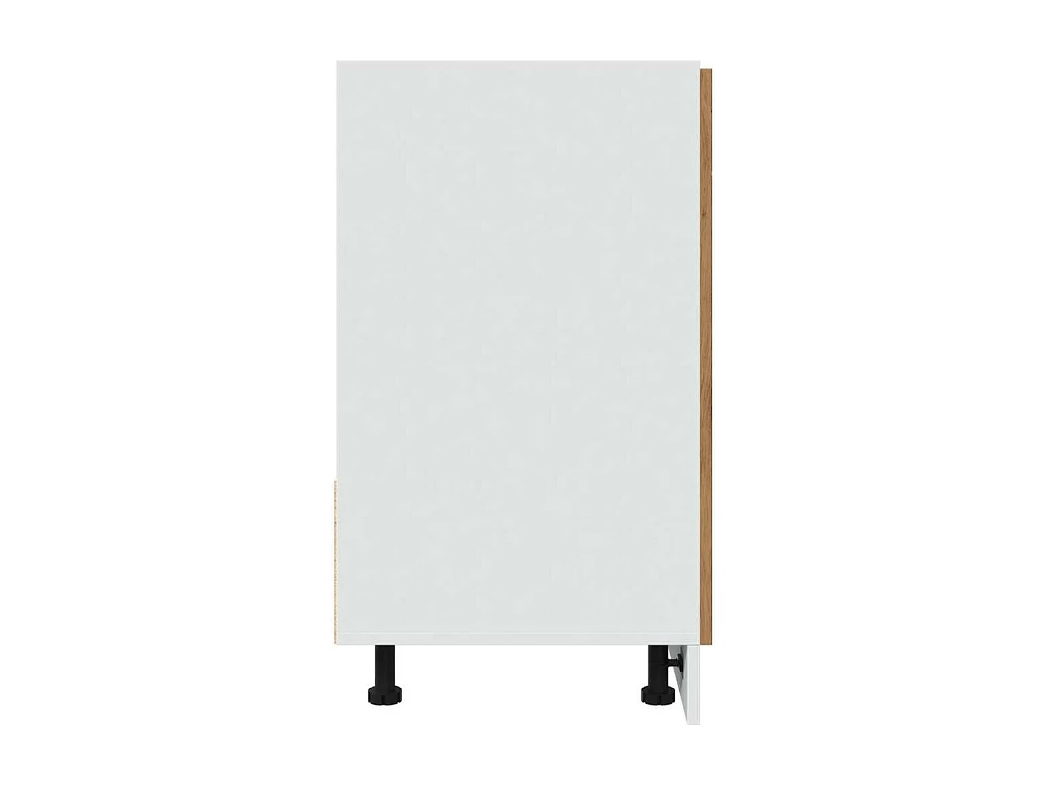 Armoire de plancher d'évier chêne artisanal 80x46x81,5 cm