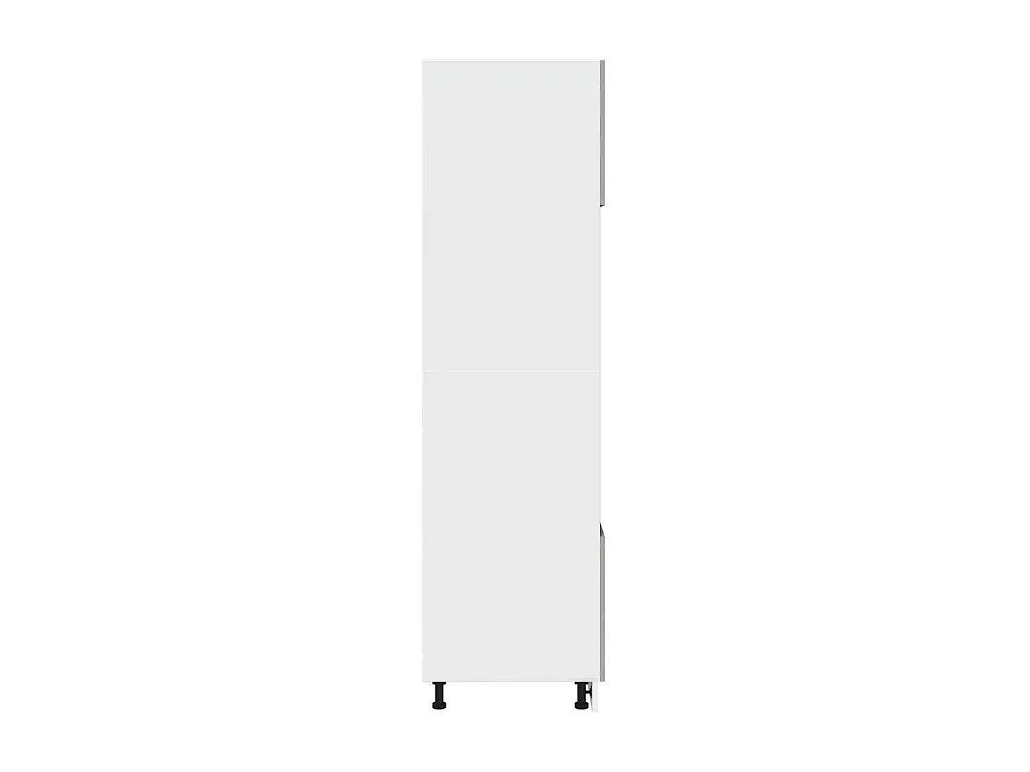 Mobile microonde grigio cemento 60x57x207 cm in truciolato