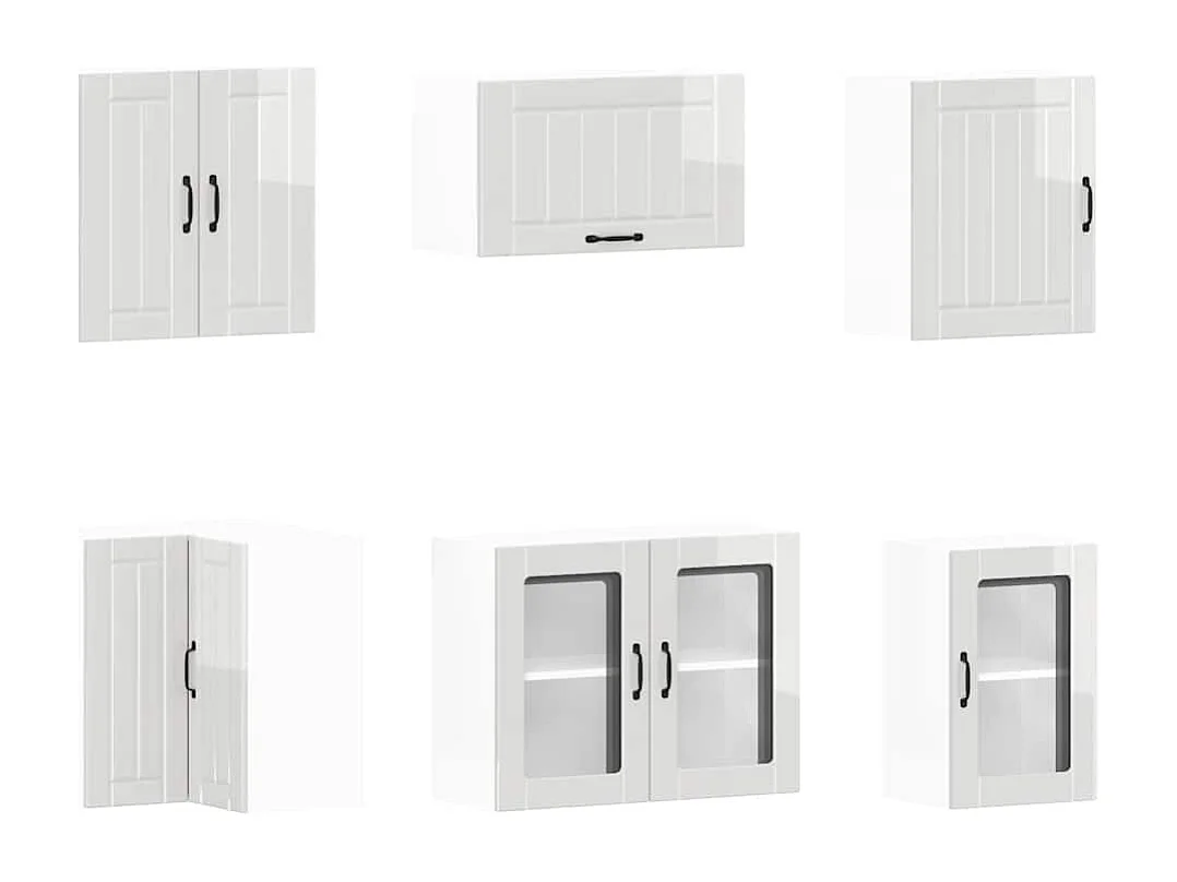 Lucca 11-teiliges Küchenschrank-Set aus Holzwerkstoff