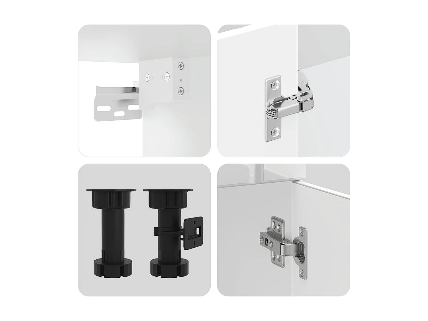 Lucca 11-teiliges Küchenschrank-Set aus Holzwerkstoff