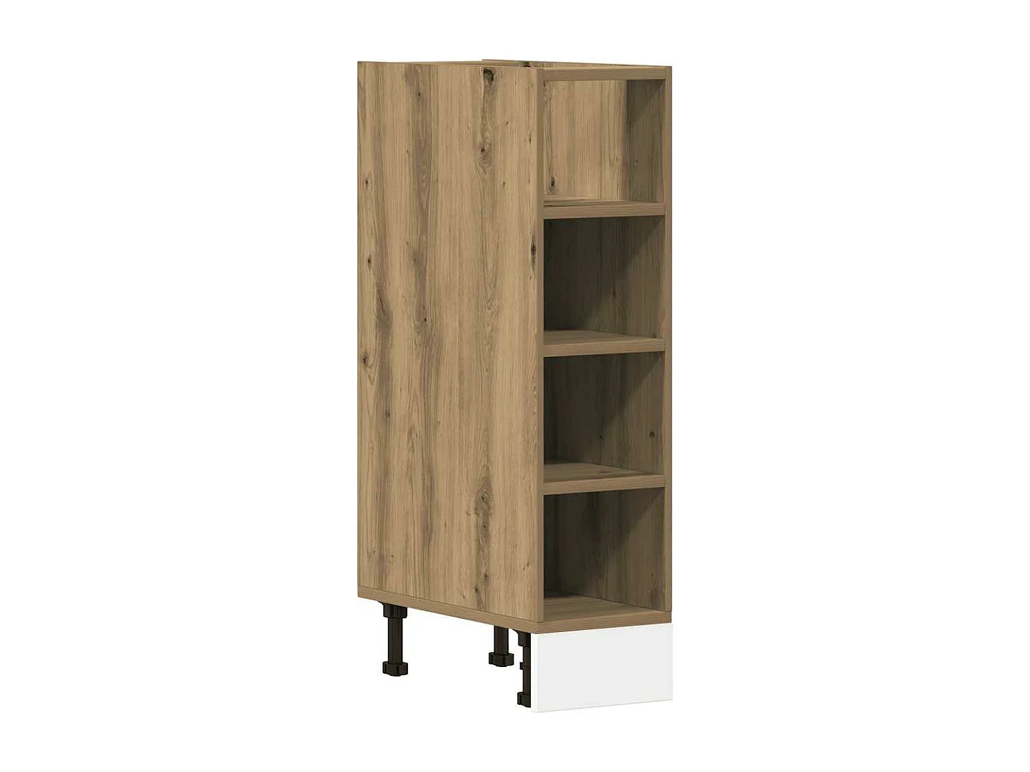 Armoire de plancher chêne artisanal 20x44,5x81,5 cm