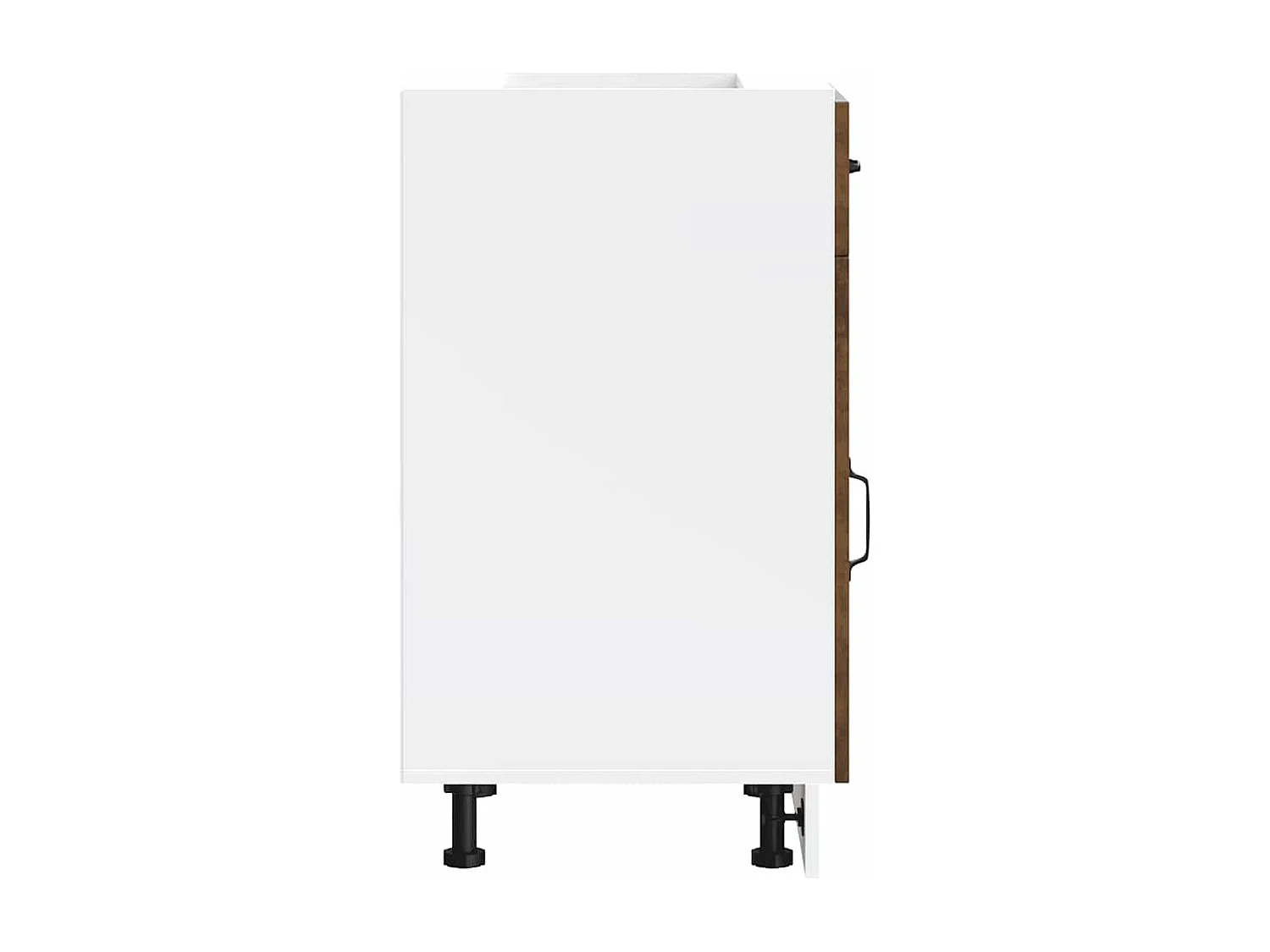 Armoire de cuisine Kalmar chêne fumé bois d'ingénierie